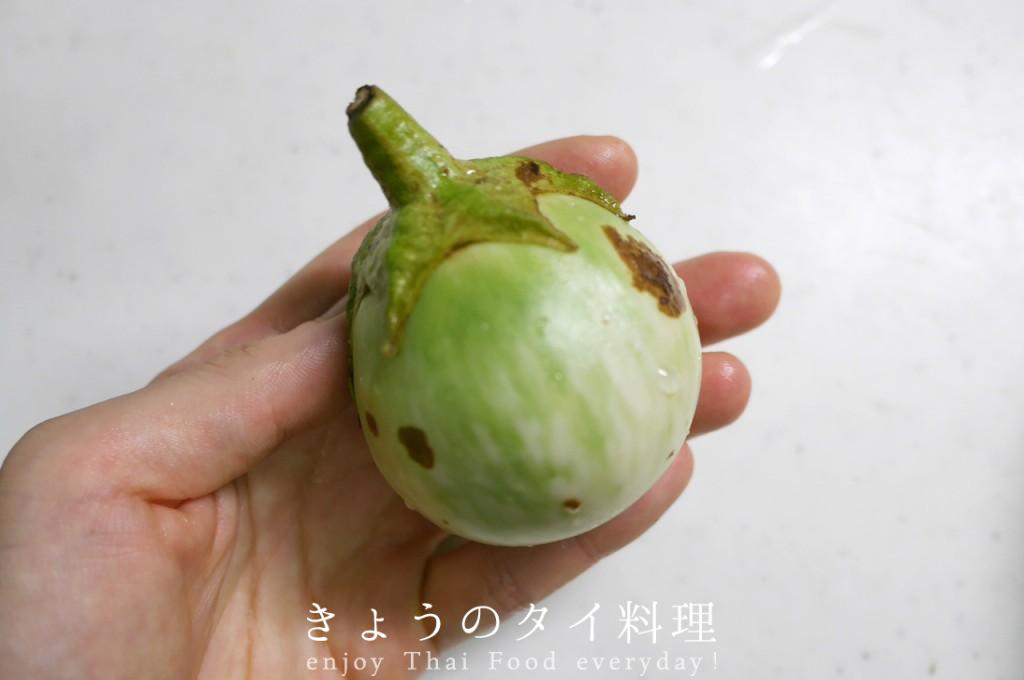 マクアポ収穫！タイの丸なすを栽培してみました | きょうのタイ料理